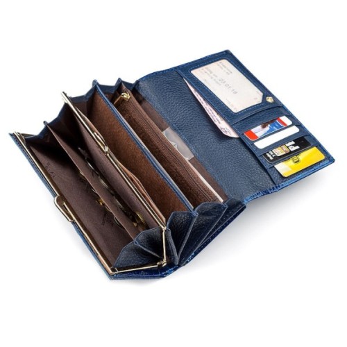 Гаманець ST Leather Синій (18432)