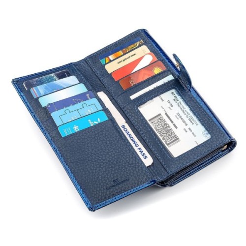 Гаманець ST Leather Синій (18432)