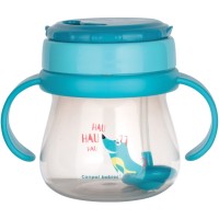 Поїльник-непроливайка Canpol babies зі складаною силіконов трубочкою з обважнювачем 250 мл (56/517)