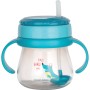 Поїльник-непроливайка Canpol babies зі складаною силіконов трубочкою з обважнювачем 250 мл (56/517)