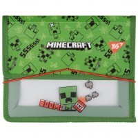 Папка для зошитів Yes В5 на резинці пластикова Minecraft Creeper (492208)