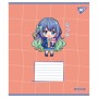 Зошит Yes Anime girls А5 12 аркушів коса лінія (767989)
