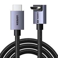 Кабель мультимедійний HDMI M to HDMI M 3.0m 8K60Hz 48Gbps braided black Ugreen (85242)