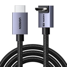 Кабель мультимедійний HDMI M to HDMI M 3.0m 8K60Hz 48Gbps braided black Ugreen (85242)