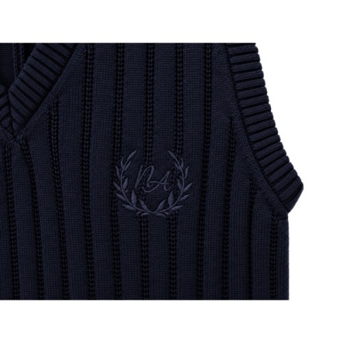 Жилет дитячий Na в'язаний (CLG 8002R-140B-blue)