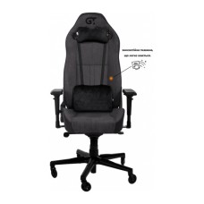 Крісло ігрове GT Racer X-8009 Dark Gray/Black (X-8009 Fabric Dark Gray/Black)