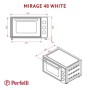 Електропіч Perfelli MIRAGE 48 WHITE