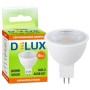 Лампочка Delux JCDR 6Вт 4100K 220В GU5.3 (90019265)