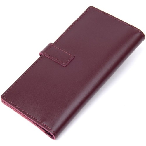 Гаманець Grande Pelle Бордовий (11467)