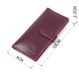 Гаманець Grande Pelle Бордовий (11467)