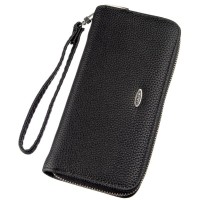 Гаманець Kivi З екошкіри флотар Чорний (19014)