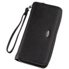 Гаманець Kivi З екошкіри флотар Чорний (19014)