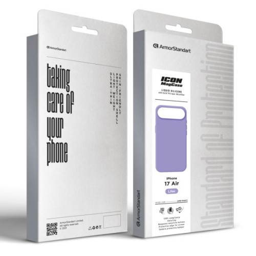 Чохол до мобільного телефона Armorstandart ICON2 MagCase Apple iPhone 17 Air Lilac (ARM86667)
