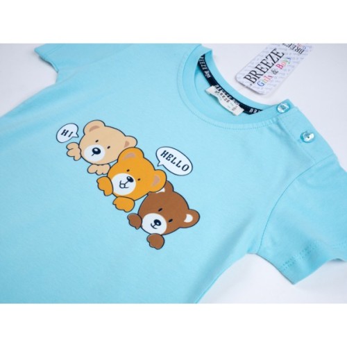 Набір дитячого одягу Breeze з ведмедиками (19300-74B-blue)