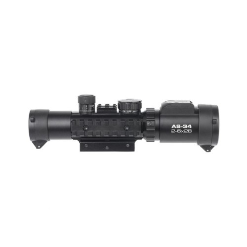 Оптичний приціл Konus KonusPRO AS-34 2-6x28 MIL-DOT IR (7170)