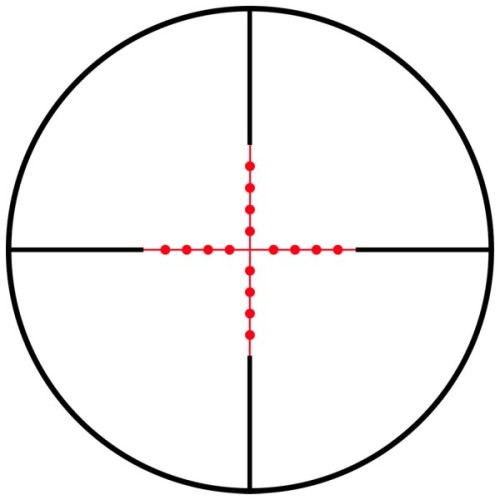 Оптичний приціл Konus KonusPRO AS-34 2-6x28 MIL-DOT IR (7170)