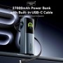 Батарея універсальна Vention 27000 mAh 200W Gray TFT Display Type (FKGH0)