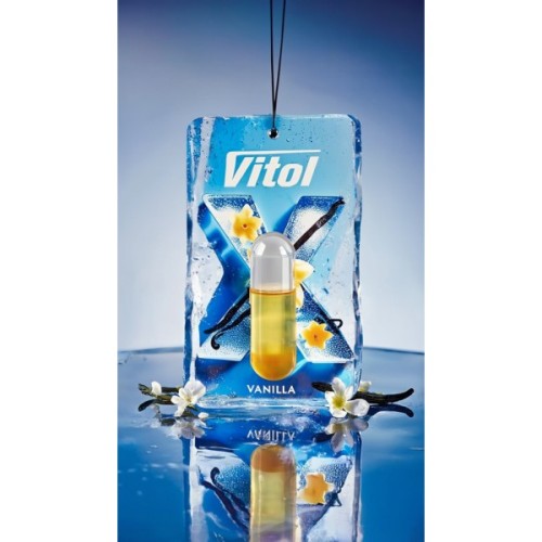 Ароматизатор для автомобіля VITOL X-Fresh Vanilla (VF03)