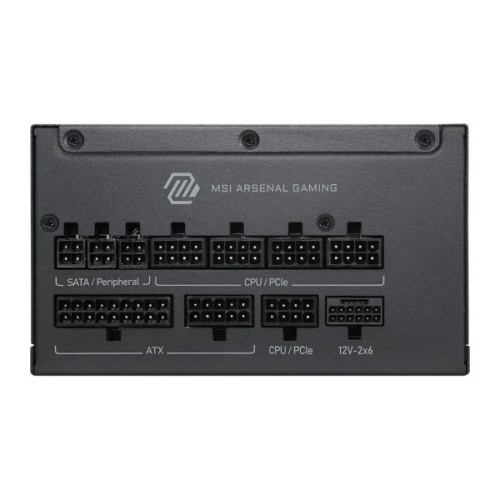 Блок живлення MSI 1000W MAG A1000PLS PCIE5 (MAG A1000PLS PCIE5)