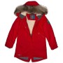 Пальто Huppa VIVIAN 1 12498120 червоний 70004 S (4741468771175)