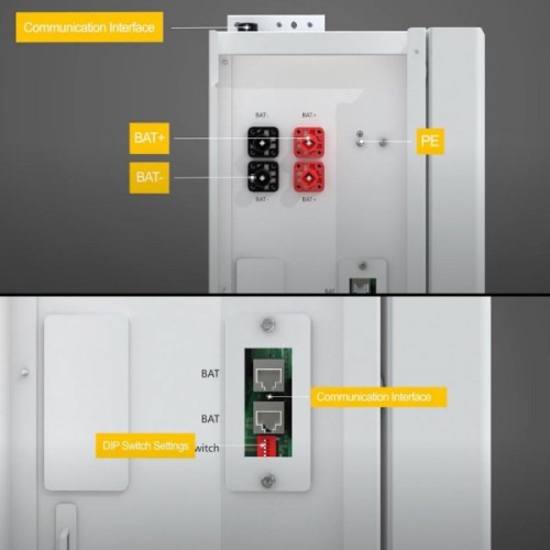 Батарея LiFePo4 EnSmart PowerAll 51.2V 100A 5.1kWh (ENBPPWH5000L048-1)