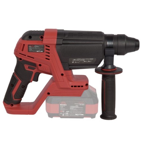Перфоратор Vitals Master, ARa 1826c BL, 18V, 2.6J, 0-3000уд/хв, 0-950об/хв, IP21 (без АКБ та ЗП) (243623)
