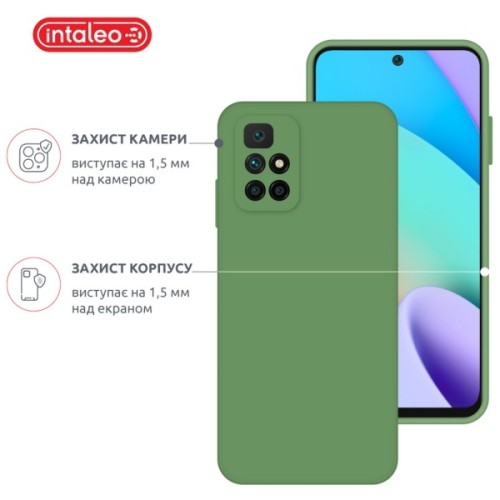 Чохол до мобільного телефона Intaleo SoftShell Xiaomi Redmi 10 Green (1283126563867)