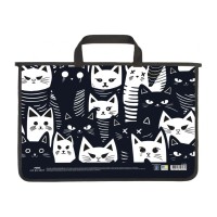 Папка - портфель Maxi А4 пластиковий на блискавці (MX30054)