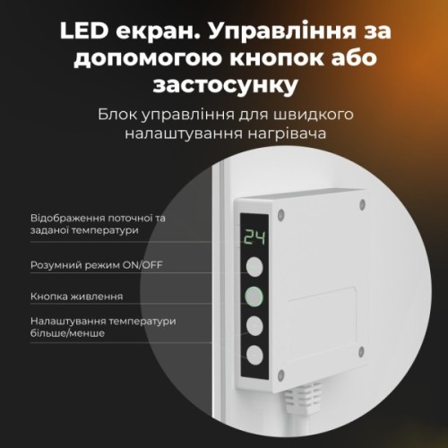 Обігрівач AENO Premium Eco Smart GH3S (AGH0003S)