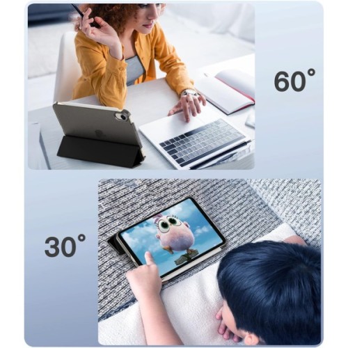 Чохол до планшета BeCover Tri Fold Hard Apple iPad Mini 7 2024 Black (712450)