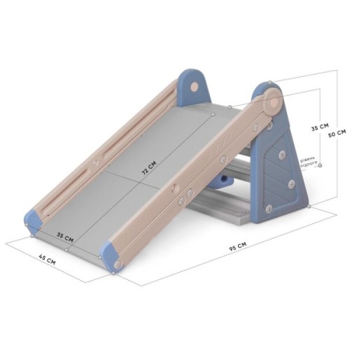 Гірка Mealux Tina трансформер (KD-B081 Purple)
