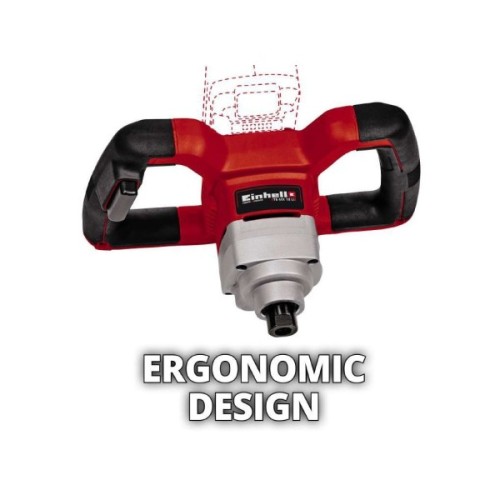 Міксер будівельний Einhell TE-MX 18 Li - Solo, 18В, PXC, М14, 0-620 об/хв, 1.9 кг (без АКБ та ЗП) (4258760)