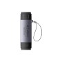 Зчитувач флеш-карт Baseus USB-A + USB-C to SD/TF gray (WKQX060113)