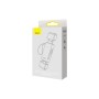 Зчитувач флеш-карт Baseus USB-A + USB-C to SD/TF gray (WKQX060113)