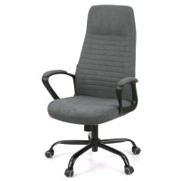 Офісне крісло Аклас Черемош, KD Tex TILT, 1705B-26 Black-Gray (00179832)