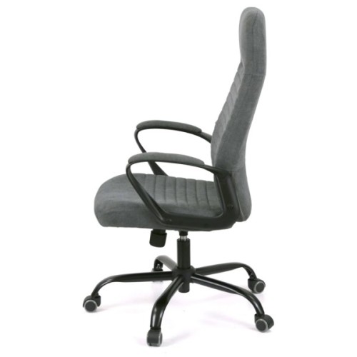 Офісне крісло Аклас Черемош, KD Tex TILT, 1705B-26 Black-Gray (00179832)
