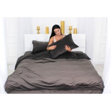 Постільна білизна MirSon Велюр Winter Frost 28-0003 Brown Velvet Євро (2200003993707)