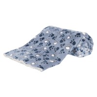 Килимок для тварин Trixie Tammy 100х70 см Блакитний з лапками (4057589371508)