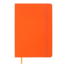 Книга записна Buromax Touch Me 96 аркушів А5 у клітинку помаранчевий (BM.295102-11)