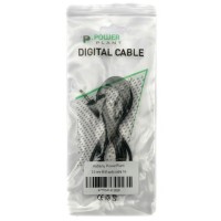 Кабель мультимедійний 3.5mm M to 3.5mm M 1.0m PowerPlant (KD00AS1262)