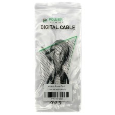 Кабель мультимедійний 3.5mm M to 3.5mm M 1.0m PowerPlant (KD00AS1262)