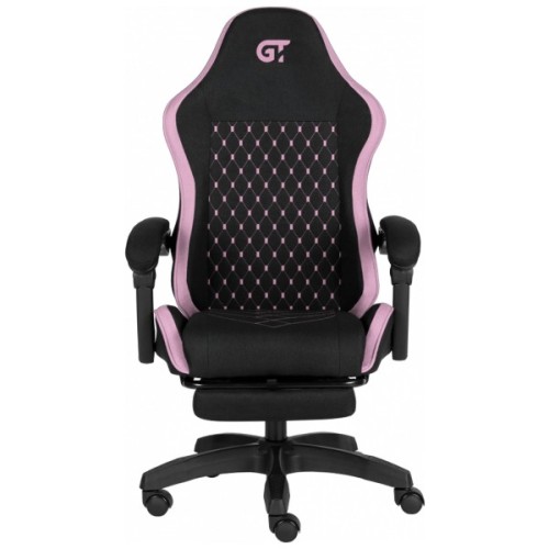 Крісло ігрове GT Racer X-2339 Black/Pink (X-2339 Fabric Black/Pink)