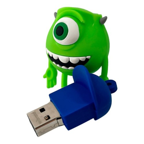 USB флеш накопичувач Wibrand 16GB Mike Wazowski Green USB 2.0 (WI2.0/MW16G)