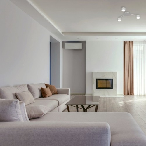 Світильник точковий Videx під лампу 3xGX53 накладний Білий (VL-SPF20B-W)