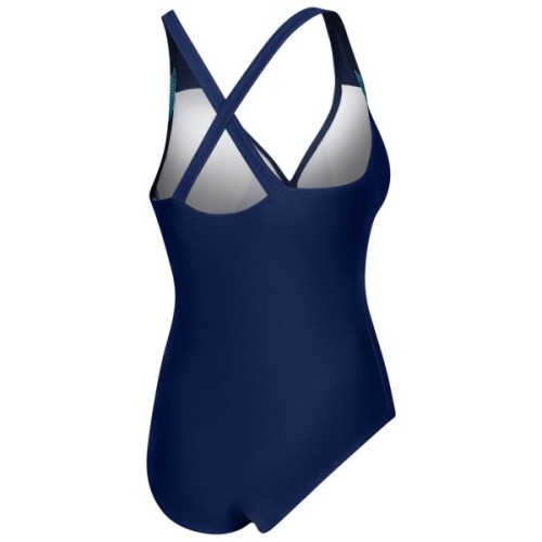 Купальник Aqua Speed Greta 351-04 темно-синій, блакитний 48 (5908217655530)