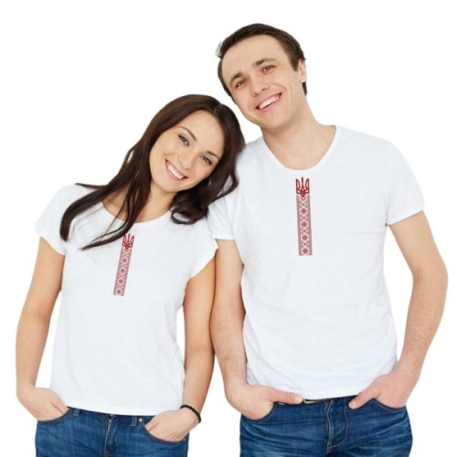 Футболка Sol's Regent Women Вишиванка стрічкою білий XL (01825102/312XL)