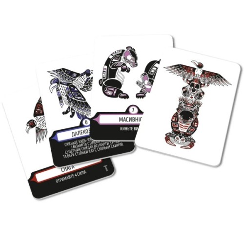 Настільна гра WoodCat Тотем (Totemic) (укр.) (W0029)