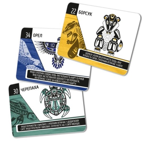 Настільна гра WoodCat Тотем (Totemic) (укр.) (W0029)