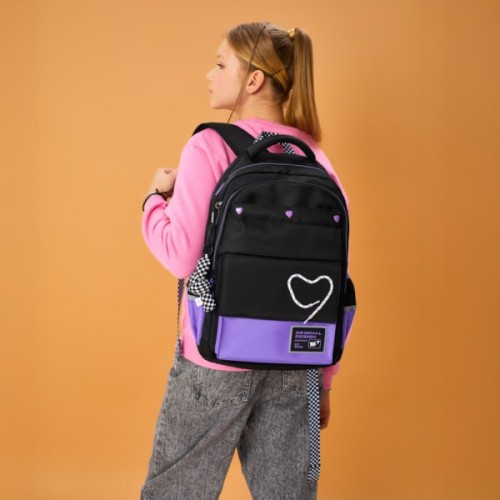 Рюкзак шкільний Yes Purple Hearts TS-48 (559923)