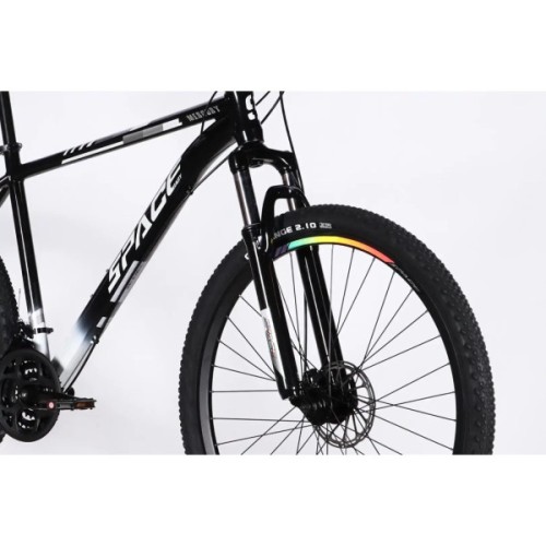 Велосипед Space 29" MERCURY DD FR рама-20" AL 2026 чорно-білий (OPS-SP-29-177)